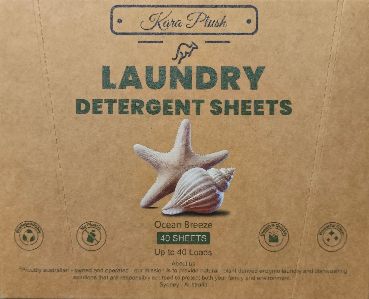 Laundry Sheets (Ocean Breeze)